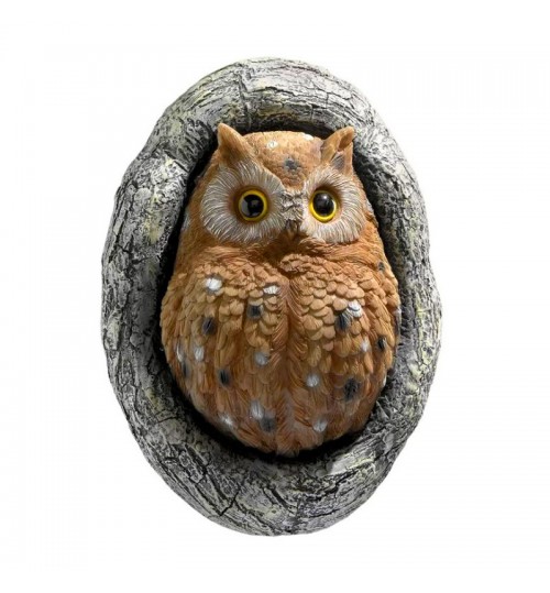 Owl Hanging Board Resin Ornaments