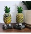 Pineapple Art Owl Resin Ornament