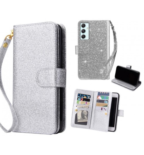 Samsung Galaxy A34 Case Glaring Multifunction Wallet Leather Case