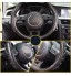 Universal Car Steering Wheel Cover Carbon Fiber