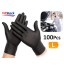 Disposable Nitrile Gloves Black 100 pcs