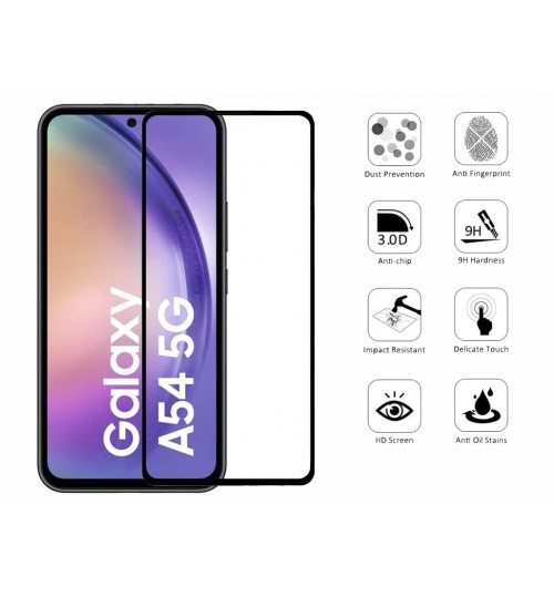 Samsung Galaxy A54 5G Full Screen Tempered Glass Protector
