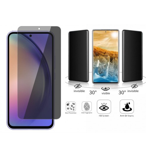 Samsung Galaxy A54 5G Privacy Screen Protector Tempered Glass Full Screen