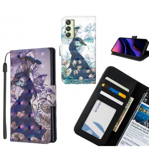 Samsung Galaxy A24 4G Case Leather Wallet Case 3D Pattern Printed