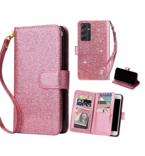 Samsung Galaxy A54 5G Case Glaring Multifunction Wallet Leather Case