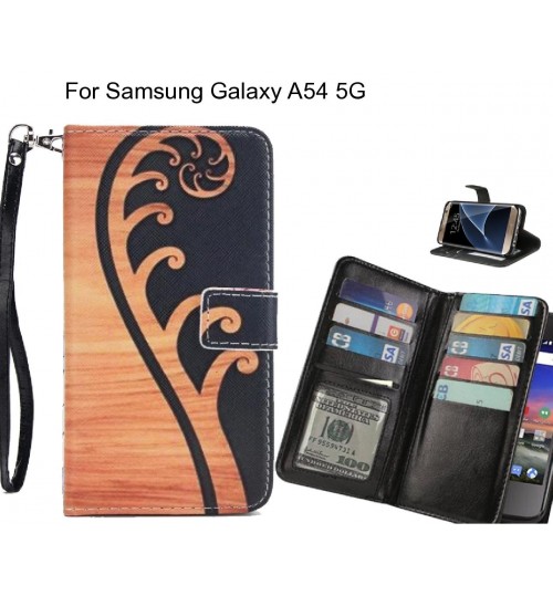Samsung Galaxy A54 5G case Multifunction wallet leather case