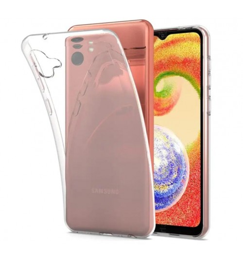 Samsung Galaxy A04 Case Clear Soft Gel Cover