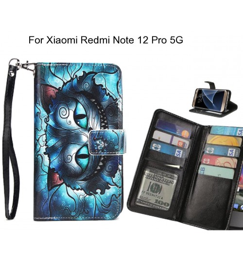 Xiaomi Redmi Note 12 Pro 5G case Multifunction wallet leather case