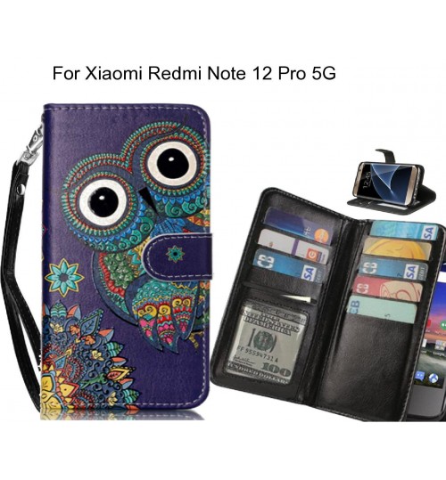 Xiaomi Redmi Note 12 Pro 5G case Multifunction wallet leather case