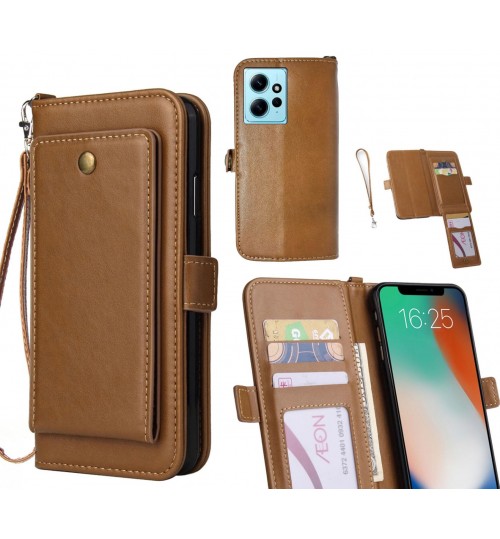 Xiaomi Redmi Note 12 4G Case Retro Leather Wallet Case
