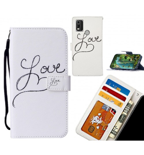 NOKIA C21 Plus case leather wallet case printed ID