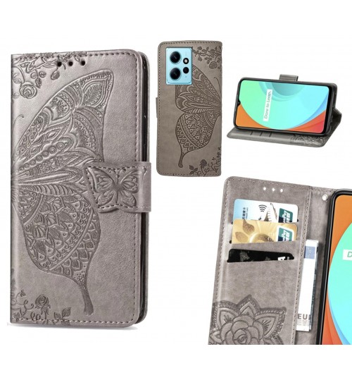 Xiaomi Redmi Note 12 4G case Embossed Butterfly Wallet Leather Case