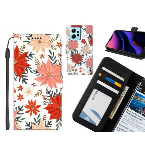 Xiaomi Redmi Note 12 4G case leather wallet case printed ID