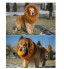 Pet Dog Costume Fancy Dress Up Wig - LION