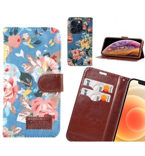 iPhone 15 Pro Max Case Floral Prints Wallet Case