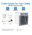 Portable Standing Fan Portable Air Conditioner Mini Ice Cooling Fan