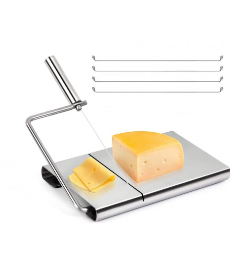 Cheese cutter Cheese Slicer with 4 Replacement Wires