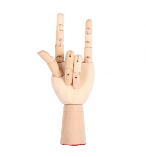 Hall Table Display Wooden Hand Model Art