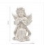 Ancient Ivory Angel Sculpture Ornament Resin Bust Statue Home Decor