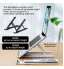 Foldable Aluminum alloy Laptop Stand Adjustable