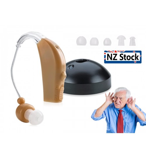 Cyber Sonic Hearing aid Sound Amplifier Volume Adjustable Behind The Ear