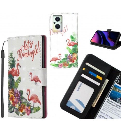 Oppo Reno 8 Lite 5G Case Leather Wallet Case 3D Pattern Printed