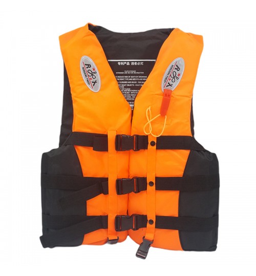 Life Jacket Vest Adult Foam With Straps&amp;Whistle XL
