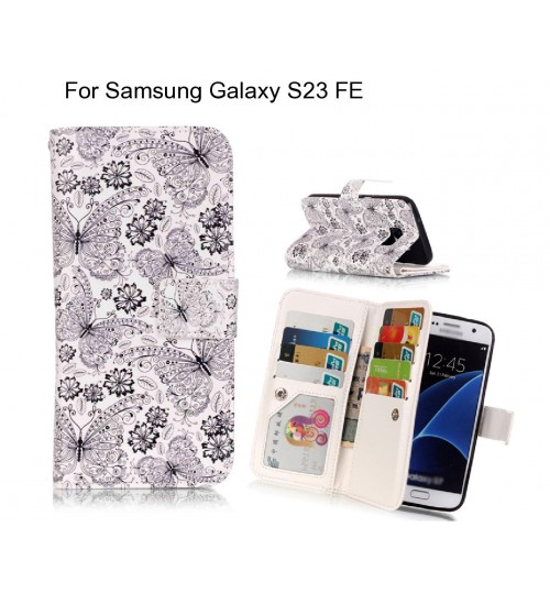 Samsung Galaxy S23 FE case Multifunction wallet leather case