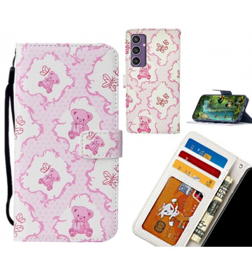 Samsung Galaxy S23 FE case leather wallet case printed ID