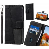 Oppo A38 Case Wallet Premium Denim Leather Cover
