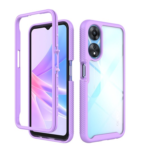 Oppo A17 Case Hybrid Armor Back Cover