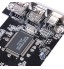 PCI-E 3 Ports 1394a 1394b Firewire Expansion Card PCI-Express Controller Card