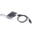 PCI-E 3 Ports 1394a 1394b Firewire Expansion Card PCI-Express Controller Card