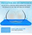 Chair Gel Seat Cushion Cool Gel Cushion with Seat Cover