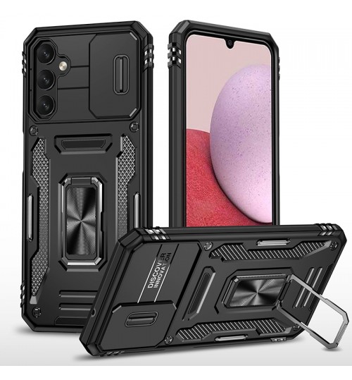 Samsung Galaxy A05s Case Heavy Duty Ring Rotate Kickstand Case Cover