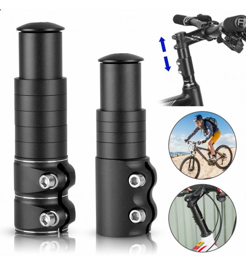 Bike Handlebar Risers Bike Fork STEM Extender