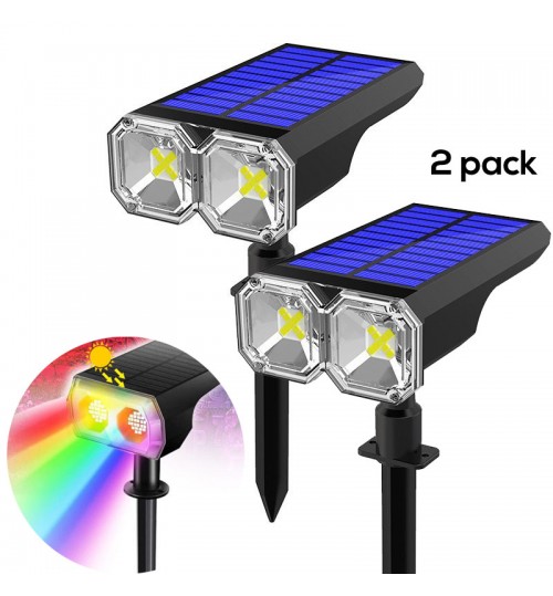 Outdoor Solar RGB Light X 2