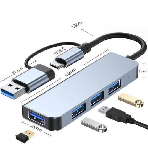 USB Hub Type C USB 3.0 Macbook iMac