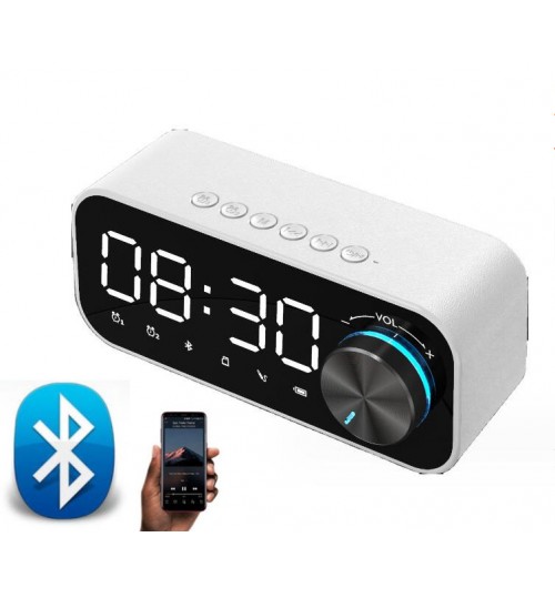 Smart Alarm Clock Bluetooth Speaker