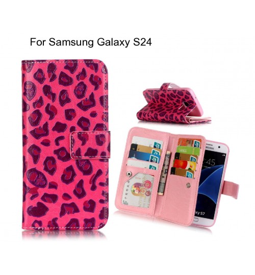 Samsung Galaxy S24 case Multifunction wallet leather case