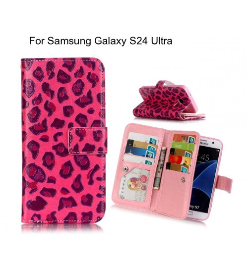 Samsung Galaxy S24 Ultra case Multifunction wallet leather case