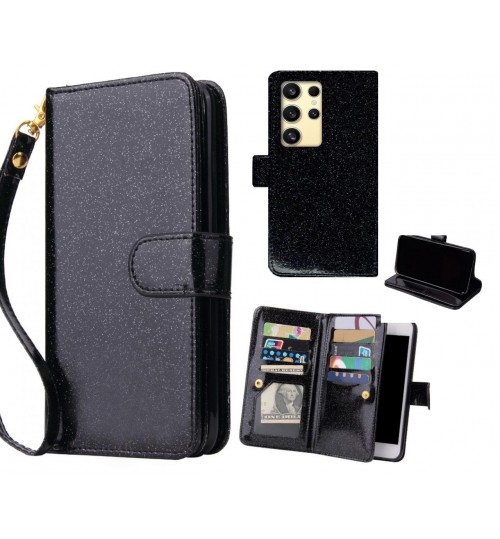 Samsung Galaxy S24 Ultra Case Glaring Multifunction Wallet Leather Case