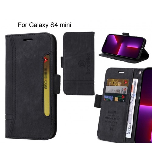 Galaxy S4 mini Case Alcantara 4 Cards Wallet Case