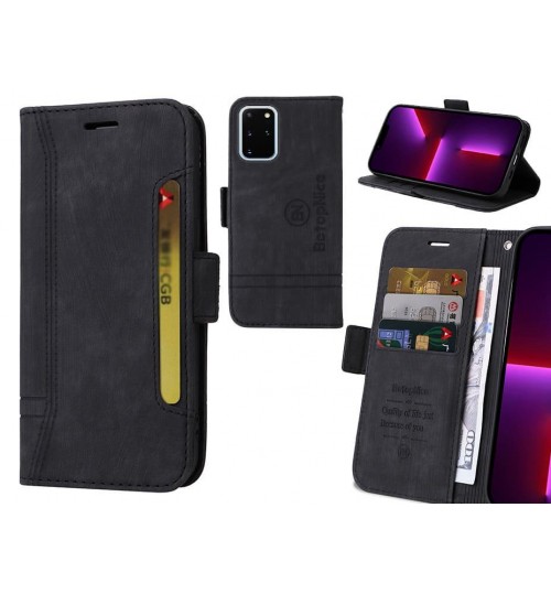 Galaxy S20 Plus Case Alcantara 4 Cards Wallet Case