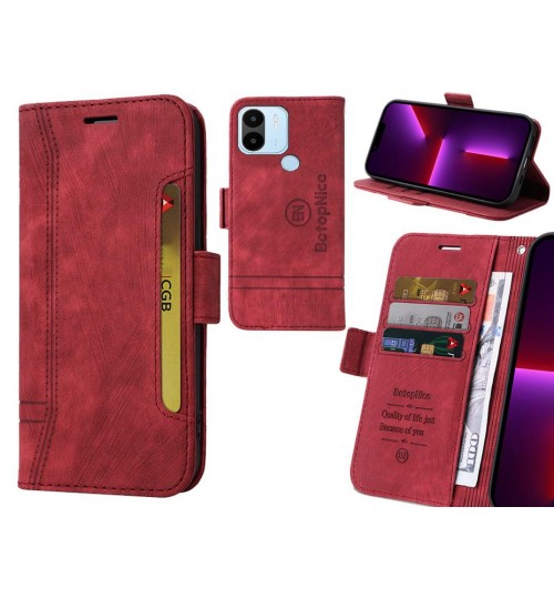 Xiaomi Redmi A2+ Case Alcantara 4 Cards Wallet Case