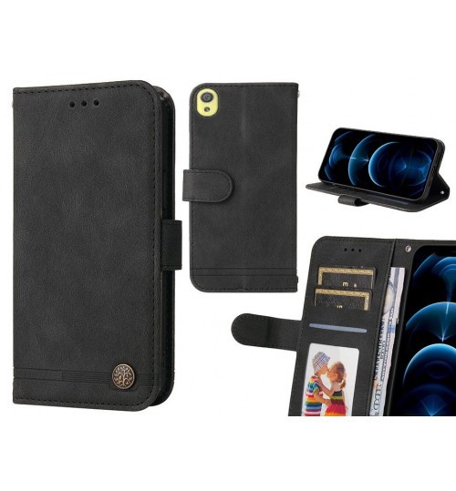 Sony Xperia Xa Case Wallet Flip Leather Case Cover - Black