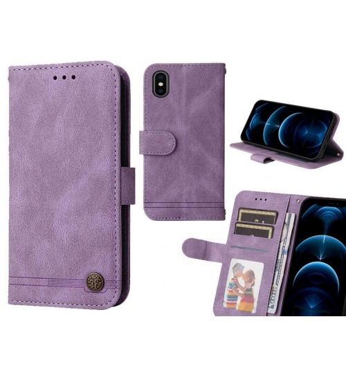 iPhone X Case Wallet Flip Leather Case Cover