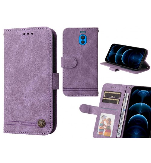 Meizu M6 Note Case Wallet Flip Leather Case Cover - Purple