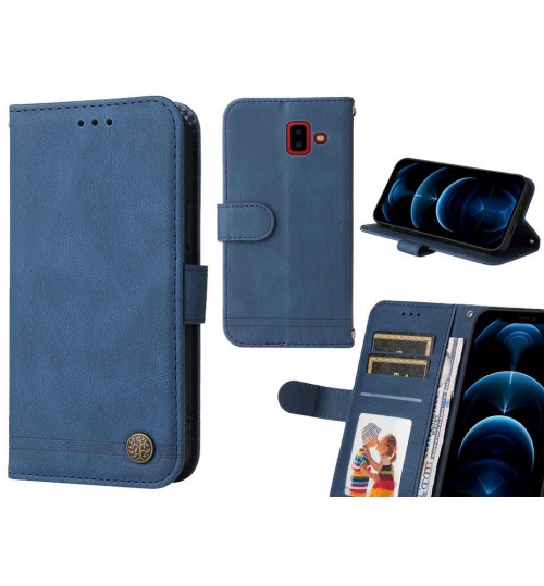 Galaxy J6 Plus Case Wallet Flip Leather Case Cover