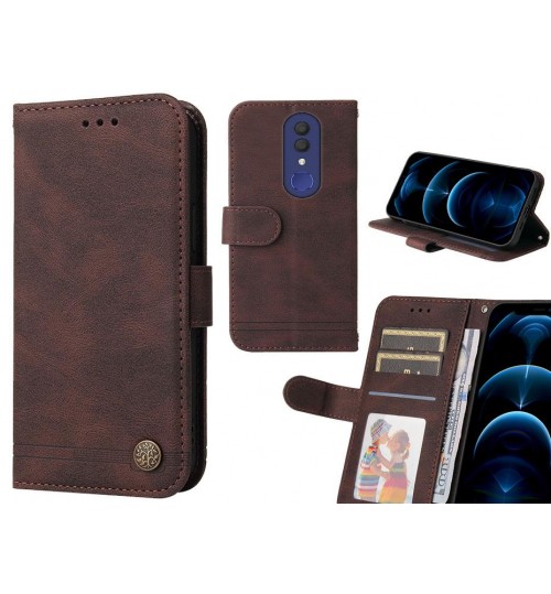 Alcatel 1x Case Wallet Flip Leather Case Cover